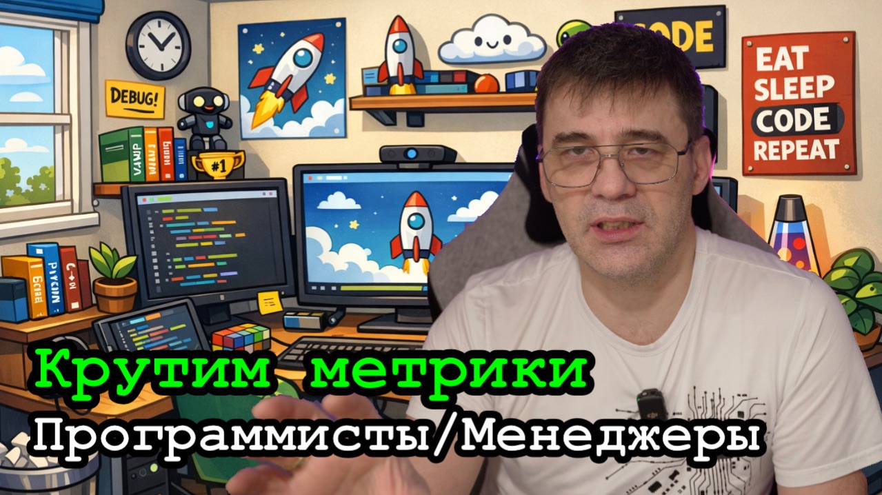 Крутим метрики - метрики производительности глазами программиста и менеджера