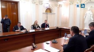 Кондратьев поблагодарил Слуцкого за поддержку законодательных инициатив Кубани