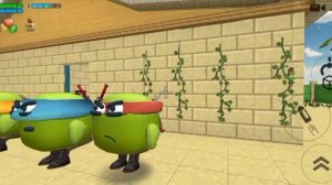 ВСЕ ЧЕРЕПАШКИ НИНДЗЯ В ЧИКЕН ГАН