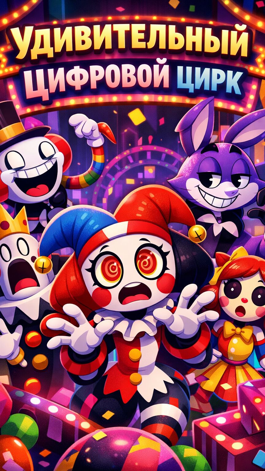 УДИВИТЕЛЬНЫЙ ЦИФРОВОЙ ЦИРК СТАЛ ИГРОЙ