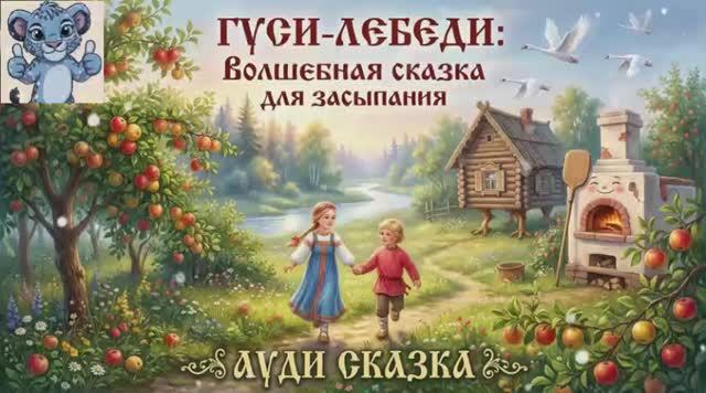 Гуси-Лебеди Волшебная сказка для засыпания ауди сказка
