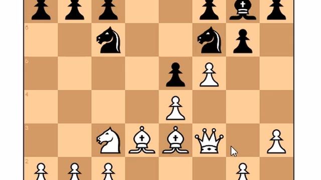 Лучшая партия Роберта Фишера на Чемпионате США 1963 года, всего 21 ход