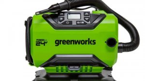 Компрессор автомобильный.Greenworks