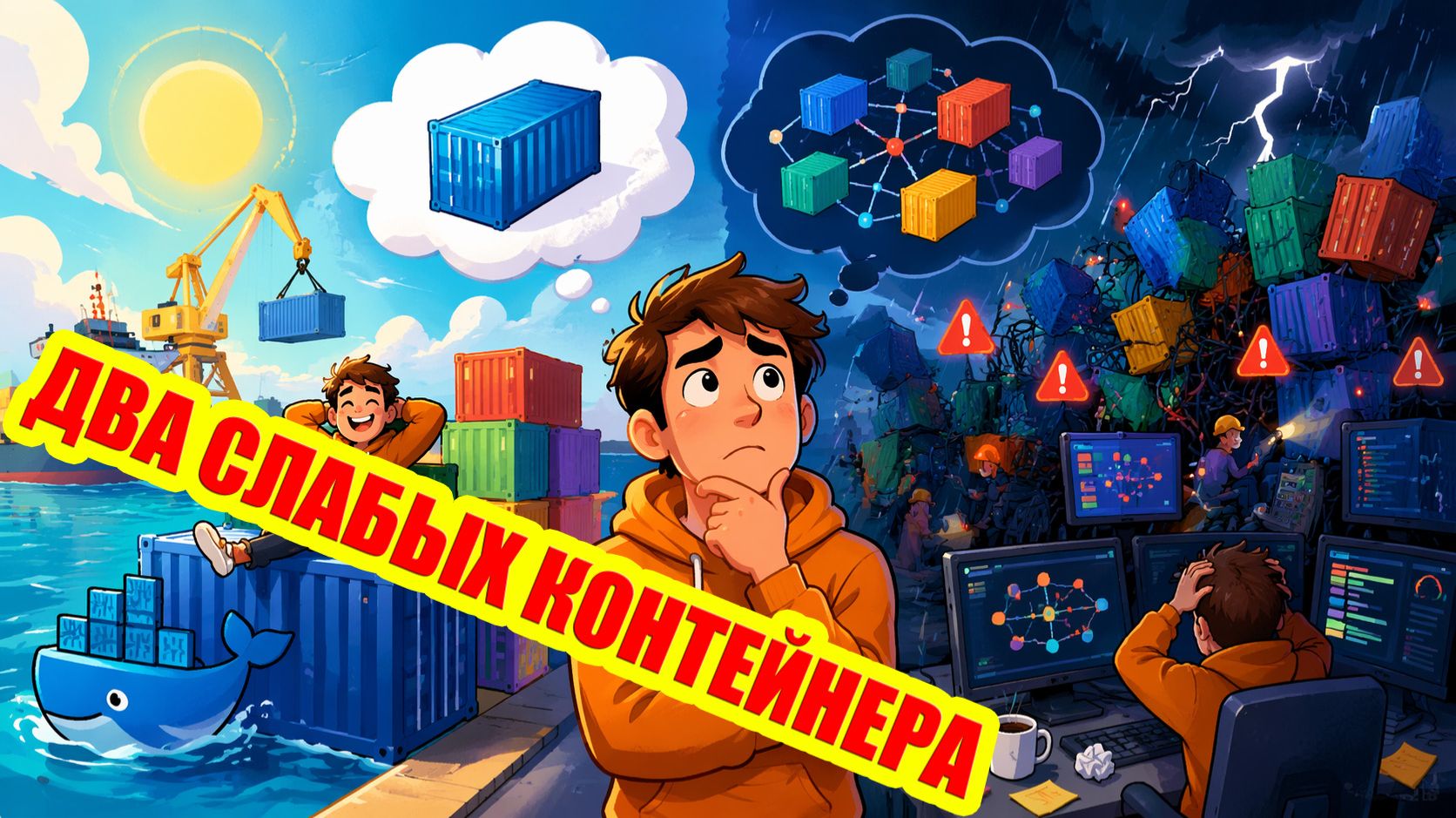 Контейнеры оказались не такими простыми, как казались в начале
