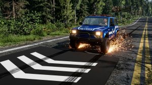 BeamNG Drive - Безумные аварии на высокой скорости: 1600к/ч в час