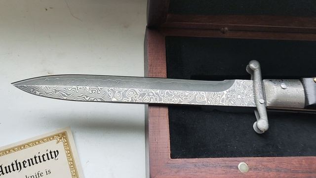 AKC Damast Rare Knife Stiletto