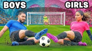 Турнир по футболу «Девочки против мальчиков» с призом в 10 000 долларов