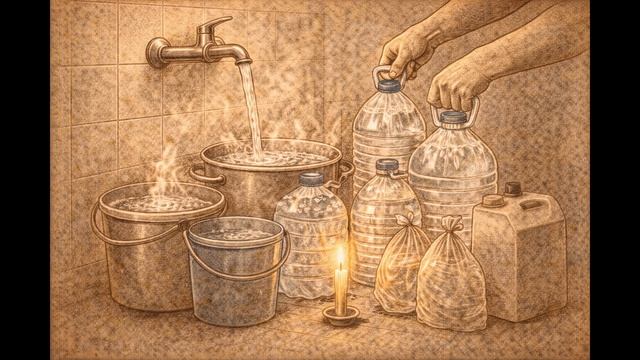 Вырубили свет и тепло «Выживание в квартире по шагам.