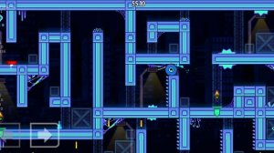 Прохожу уровень платформер a true city  в гд .