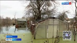 В Балахне дома и огороды ушли под воду