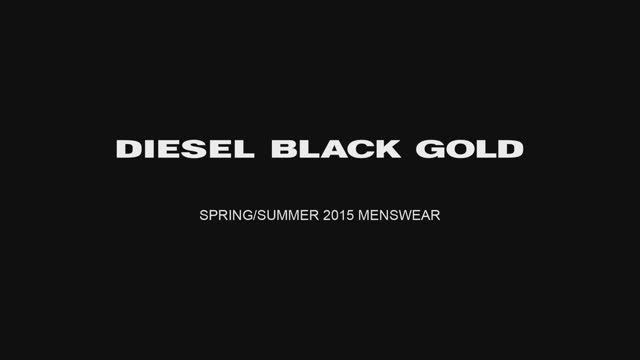 Показ мужской коллекции Diesel Black Gold весна-лето 2015