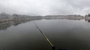 Истринское вдхр, декабрь, закрытие водомоторного сезона