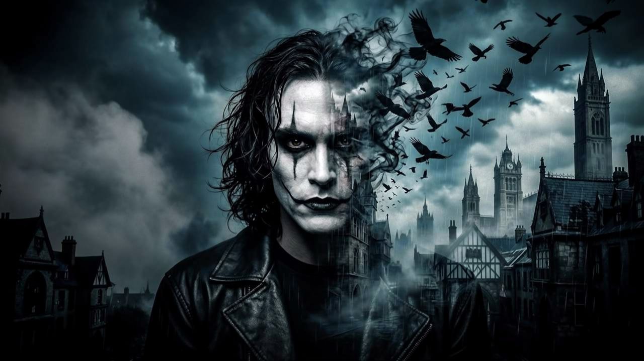 THE MOST tragic LOVE story | Clip "The Crow" 4к | It can't rain all the time | Another love Slowed |