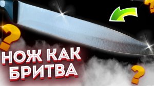 Простая хитрость в заточке ножа! Как наточить НОЖ как БРИТВА за ПЯТЬ МИНУТ!