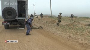 Бойцы ОМОН «Горец» провели тактико-специальные занятия  на базе учебных полигонов