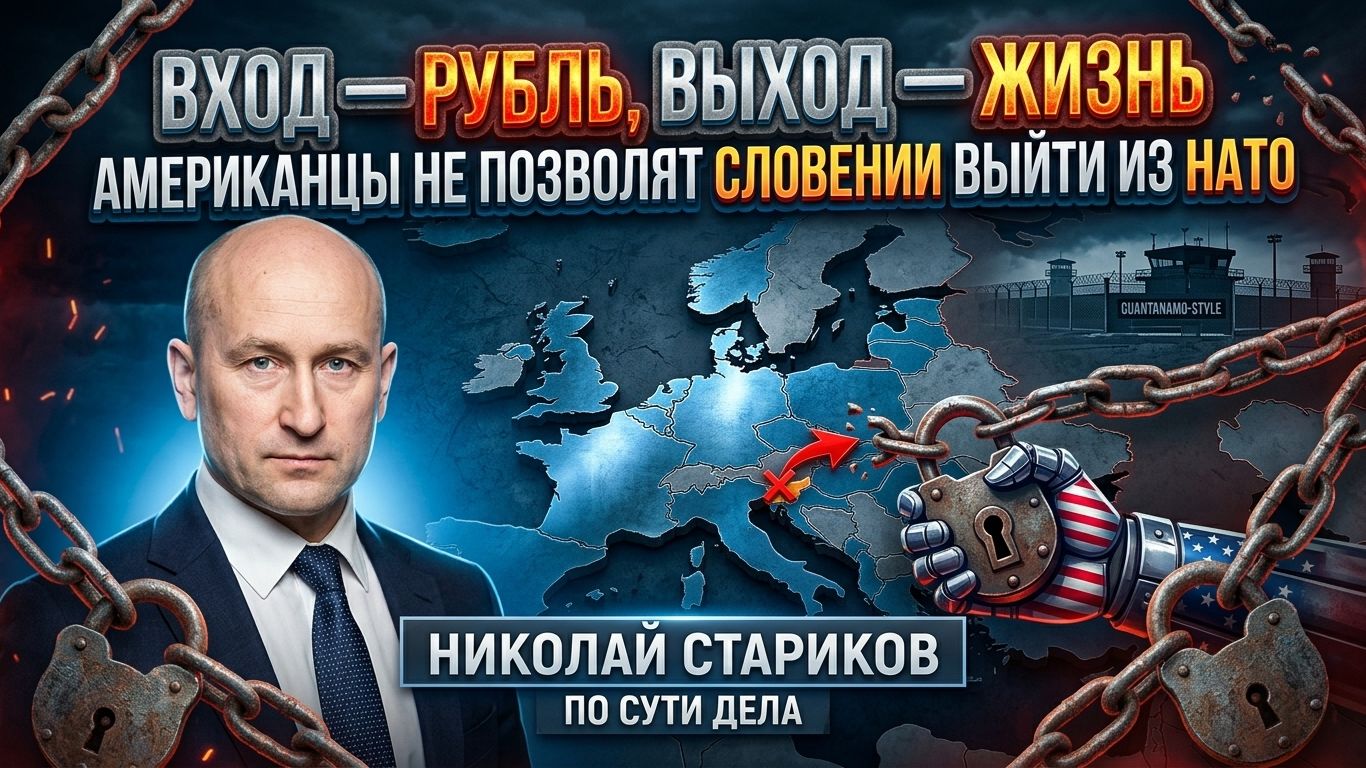 «Вход — рубль, выход — жизнь»: американцы не позволят Словении выйти из НАТО