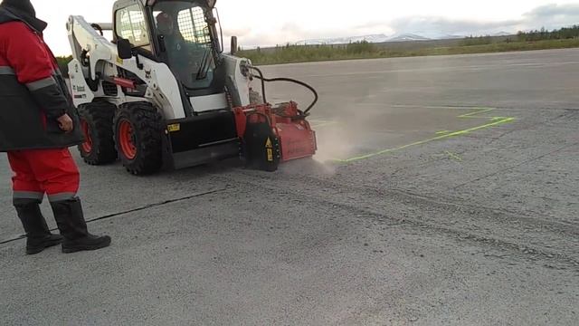 Фрезерование бетонных покрытий