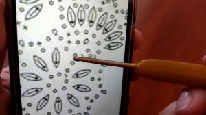 Ленточное кружево крючком с целого мотива. Урок 2 1080p