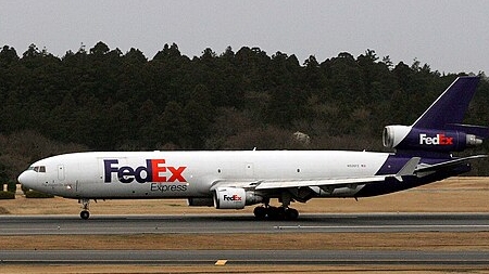 авиакатастрофа FedEx анимация