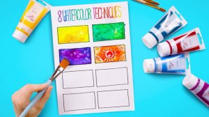 Как научиться рисовать как мастер: 8 простых акварельных техник