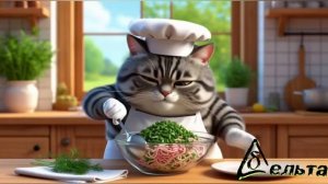 Рецепты от кота-Маркиза. Весенний салат.