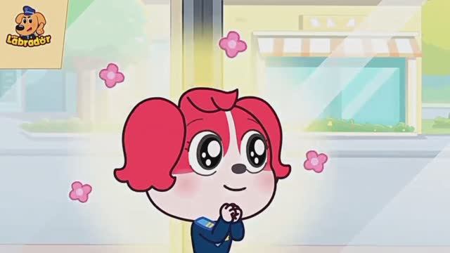 Храбрый шериф Лабрадор стричься не страшно — познавательный мультфильм.