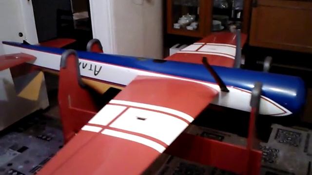 91- Готовый планер Атлант 2 снизу.