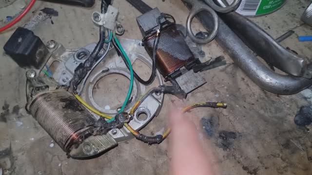 Как увеличить зарядку на холостых со светом на мопеде альфа венто