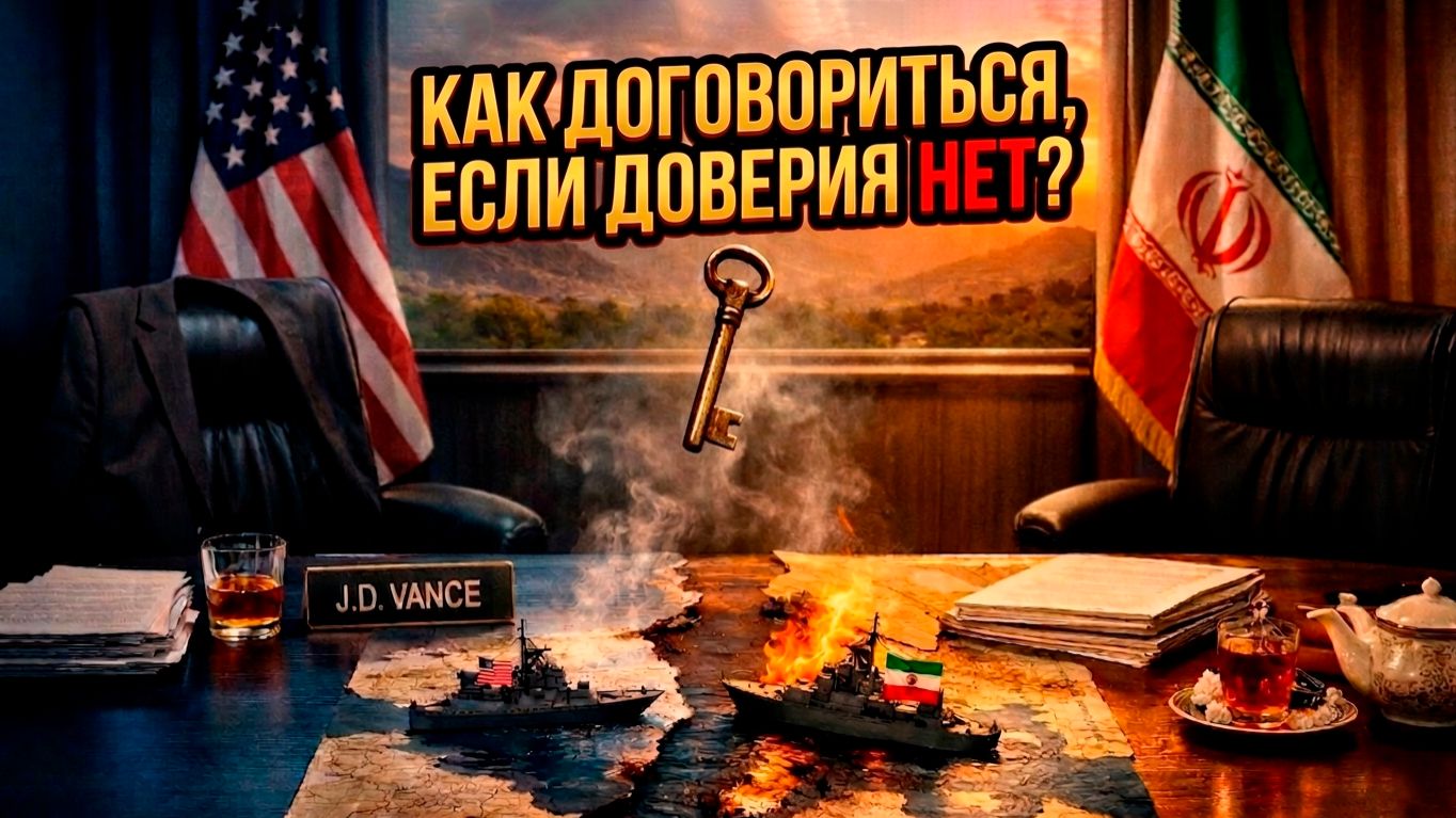 Первый раунд ПРОВАЛЕН! // Что мешает США и Ирану договориться? // Уран, пролив и выплата репараций