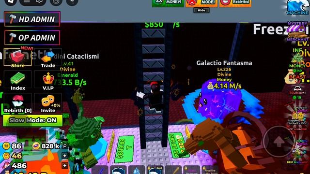 1 ч на модовом сервере цунами брейнрот я получил самых крутых брейнротов