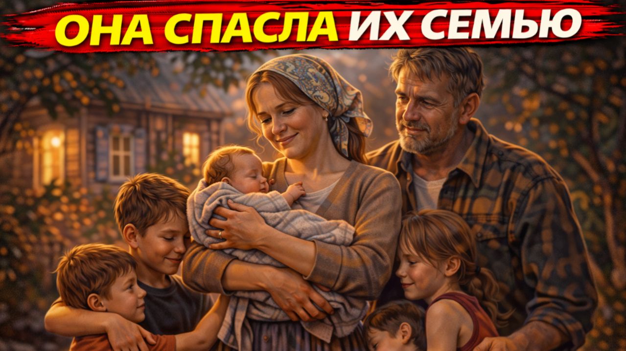 Истории из жизни. Он остался один с пятью детьми… пока в доме не появилась она Жизненные истории