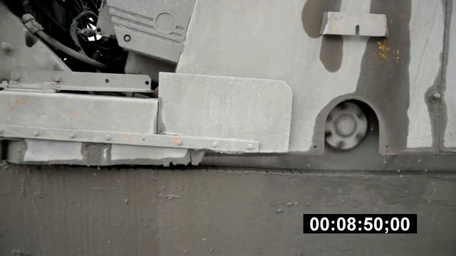 Устройство деформационных швов в цементобетонном покрытии. Нарезка с последующей герметизацией.