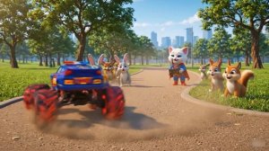 Котенок смастерил машину для спасения полицейских из банки — сначала посмеялся, а потом пожалел 😱