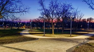 Приморский парк после реконструкции.