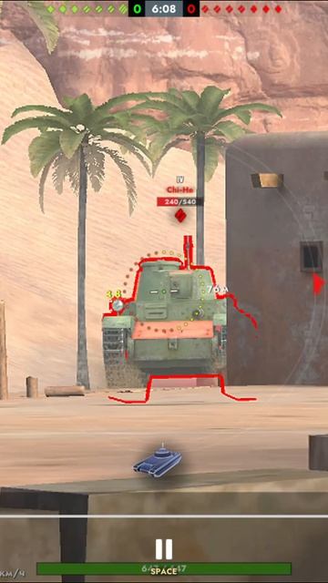 🚨Tanks Blitz врагов убито - первый ролик