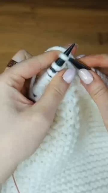 Вяжем профессионально идеальный край на шарфе ❄️