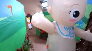 BABYSITTING Baby Gru with Minions! Despicable Me 4 Time Traveling!