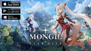 MONGIL: STAR DIVE - Первый взгляд на новую Action RPG! 🔥 Как зайти на ПК?!