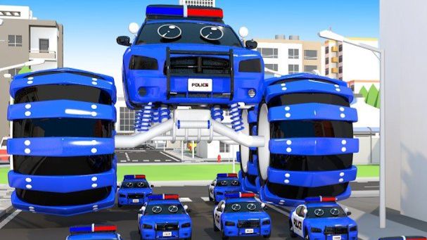 Машинки летают и прыгают! Развивающие мультики Машины помощники. Мультфильмы про машинки