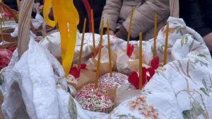 Освящение куличей в Великую Субботу