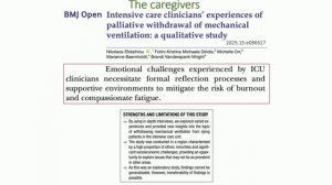 End of life in the ICU - my 40 year experience Michael Quintel 2026