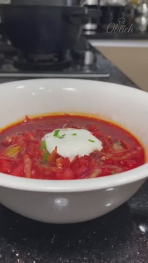 Борщ с мясом на кости 🍖