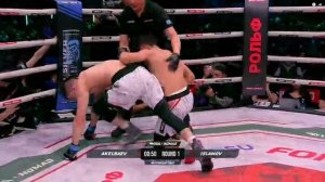 👊Акелбаев vs Никархо. Нокаут. Конфликт команды с рефери!