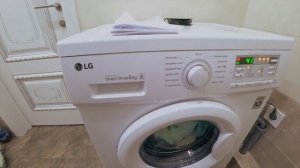 Стиральная машина LG F10B8ND, фронтальная, 6кг, 1000об_мин