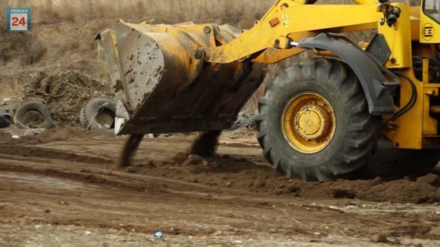 Новый карьер растительных отходов открылся в Абакане-свозить сюда ботву и листву можно до конца мая