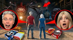 НИКОГДА не открывай лего набор CHOO CHOO CHARLES vs THOMAS vs HOUSE HEAD vs PLANE EATER!!