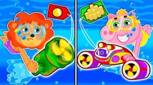 Маша и Леопольд. Тестируем летние развлечения - Мультик для детей - на русском