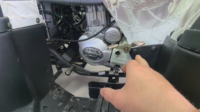 Гризли 250 на кардане КВАДРИК