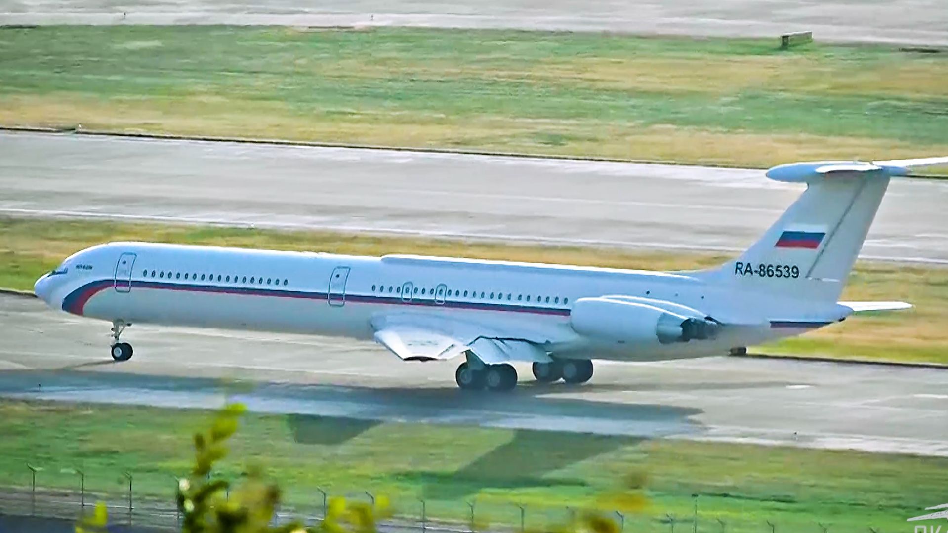 Ил-62 фантастический взлёт с коротким разбегом