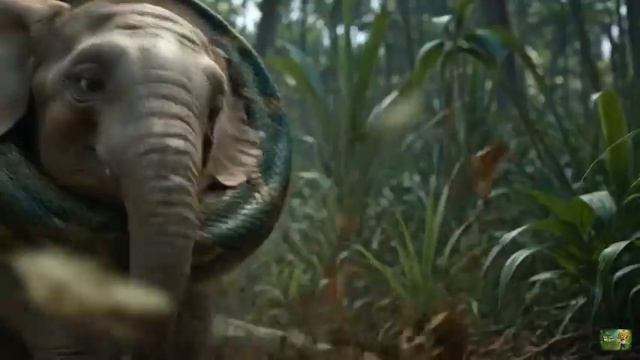 Обезьянка Сиси ездит на тракторе JCB собирать помидоры и спасает бедного слоненка